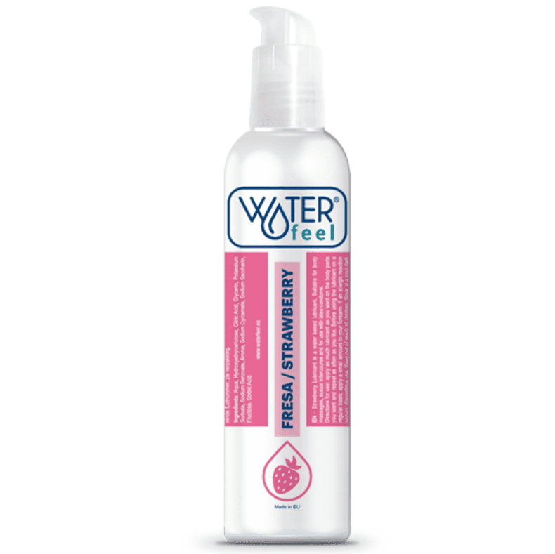 WATERFEEL VANDBASERET GLIDECREME JORDBÆR 175ML - Nautii.dk