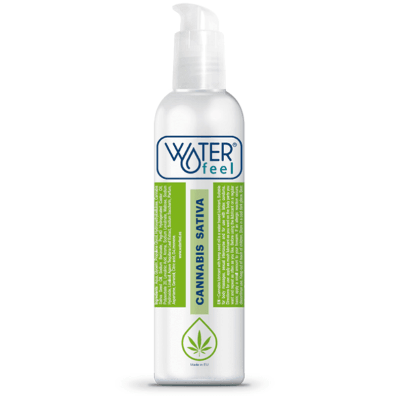 WATERFEEL VANDBASERET GLIDECREME MED CANNABIS 150ML