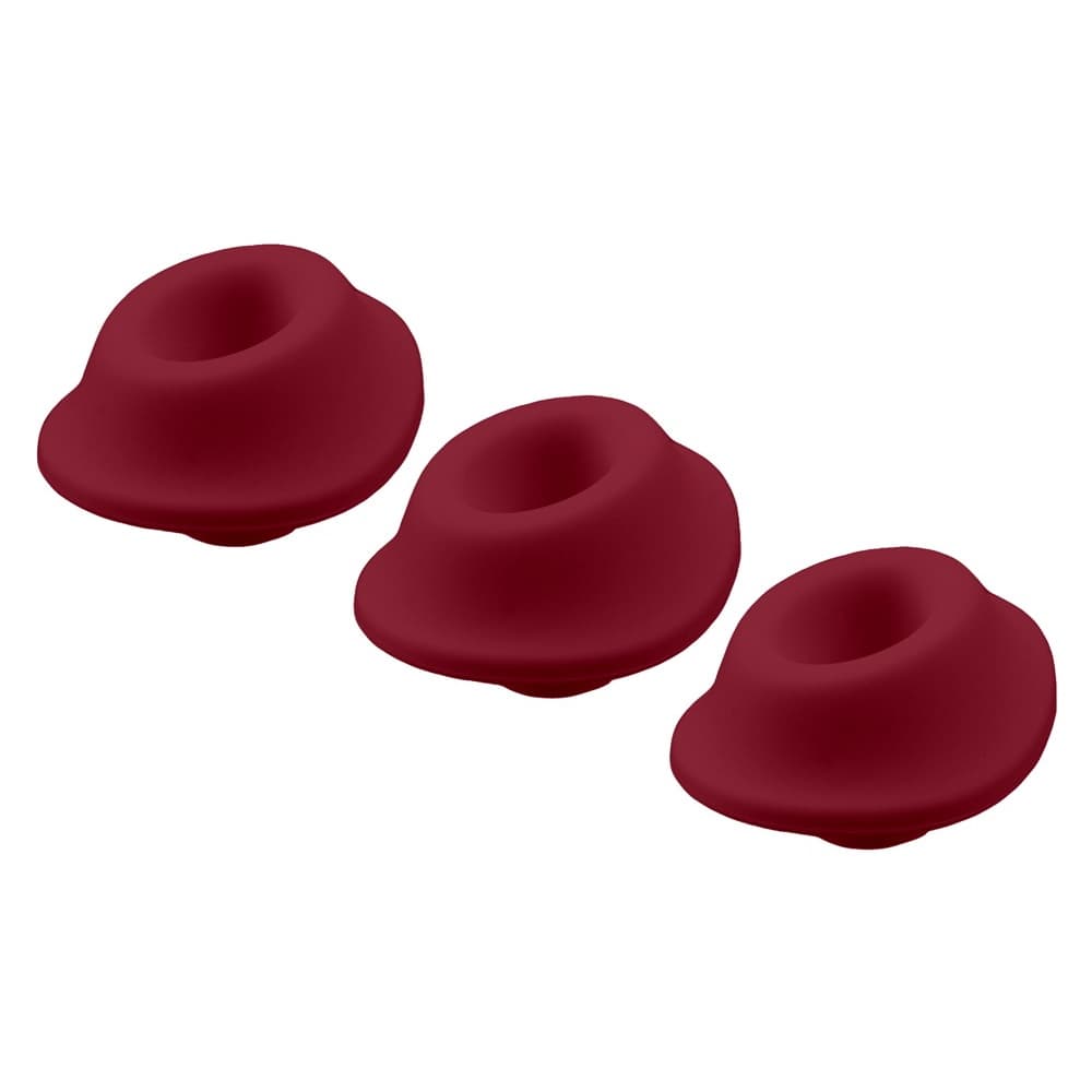Womanizer  Sugehoveder 3 Pak Bordeaux  Small - Nautii.dk
