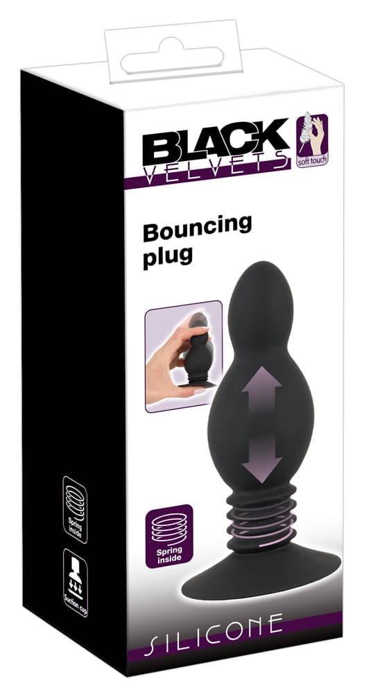 BLACK VELVETS BOUNCING ANALPLUG YOU2TOYS - Nautii.dk