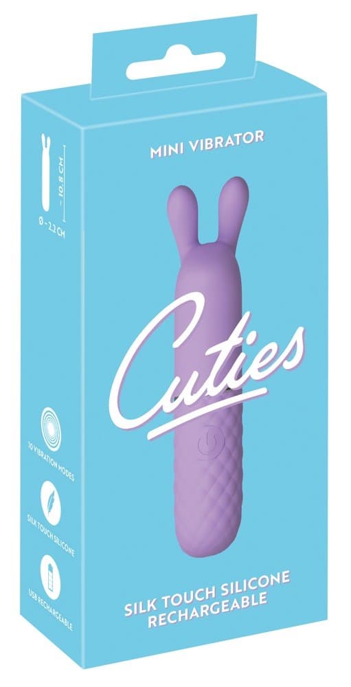 CUTIES MINI VIBRATOR 5.GEN LILLA - Nautii.dk