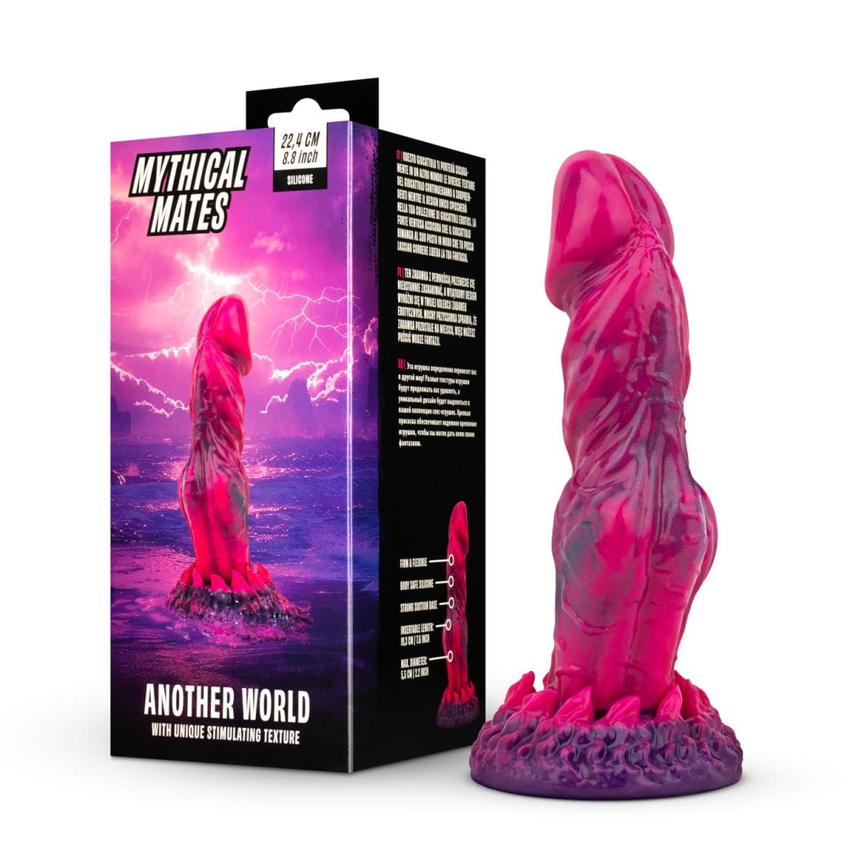 MYTHICAL MATES - ANOTHER WORLD 21CM MED SUGEKOP - Nautii.dk