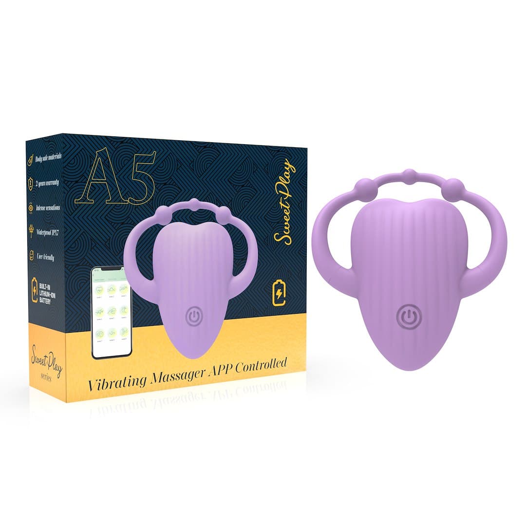 EROSPACE APP-CONTROLLED MASSAGER SWEET PLAY A5 - Nautii.dk