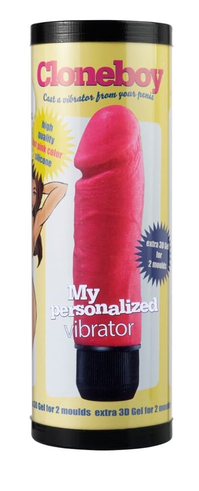 CLONEBOY - LAV SELV DILDO MED VIBRATOR PINK