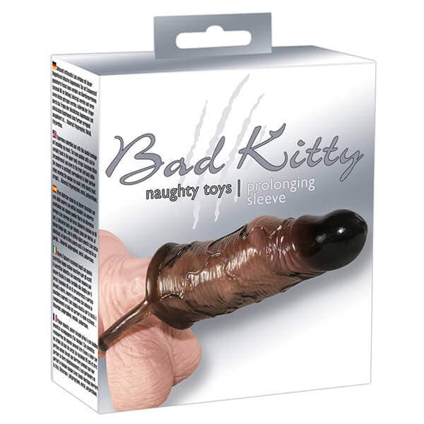 BAD KITTY - PENIS SLEEVE MED PENISRING