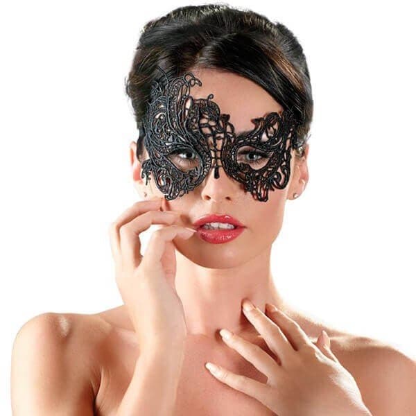 COTTELLI - ELEGANT BRODERET MASKE