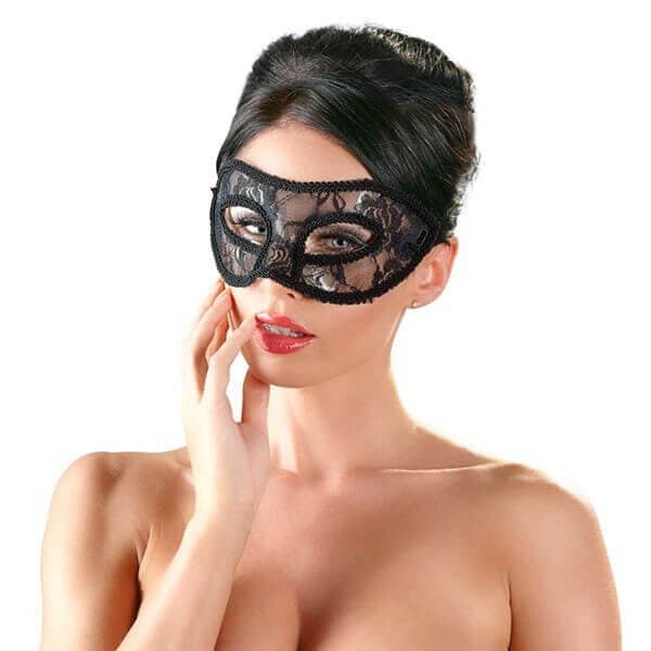 COTTELLI - LACE MASKE SORT - Nautii.dk