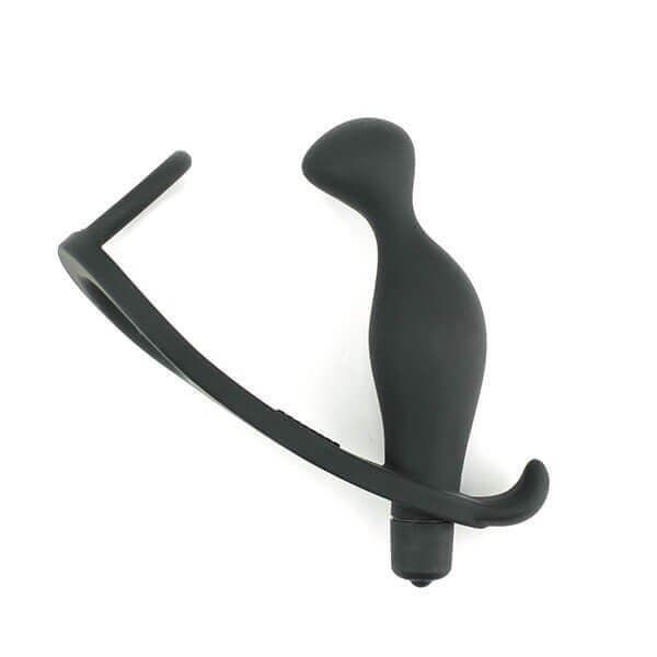 NEZEND - CURVY PROSTATA STIMULATOR MED PENISRINGE - Nautii.dk