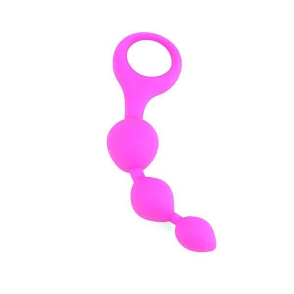SIMPLEPLEASURE - CAMINE ANAL KÆDE 3 KUGLER LILLA