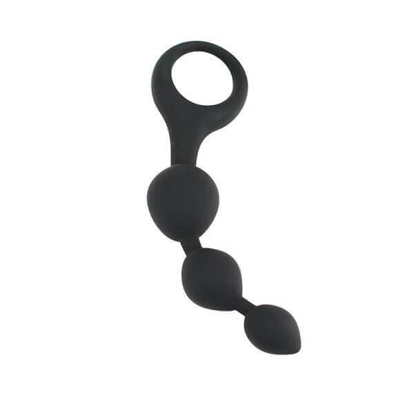 SIMPLEPLEASURE - CAMINE ABAL KÆDE 3 KUGLER SORT