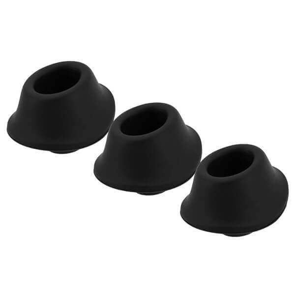 WOMANIZER - SILIKONE SUGEHOVEDER 3 PAK - MEDIUM