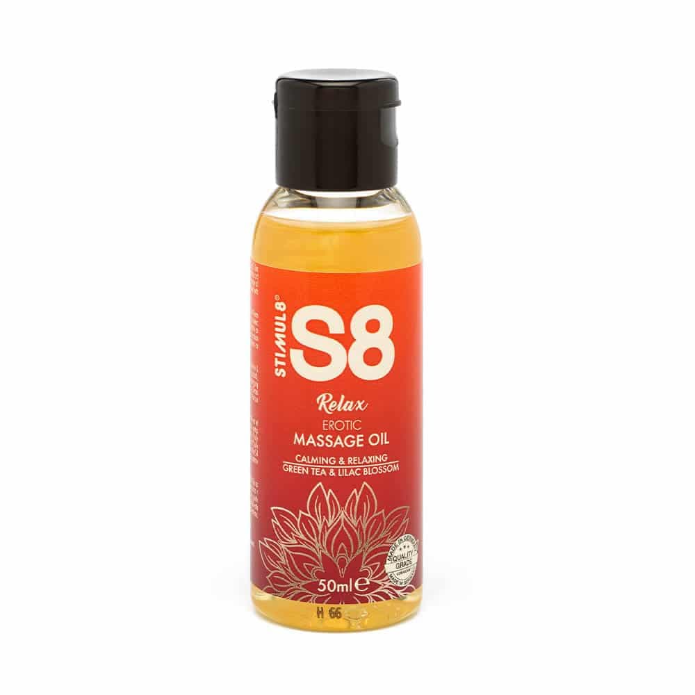 Stimul8 Massageolie Green Tea & Lilac Blossom 50 ml - Private Play