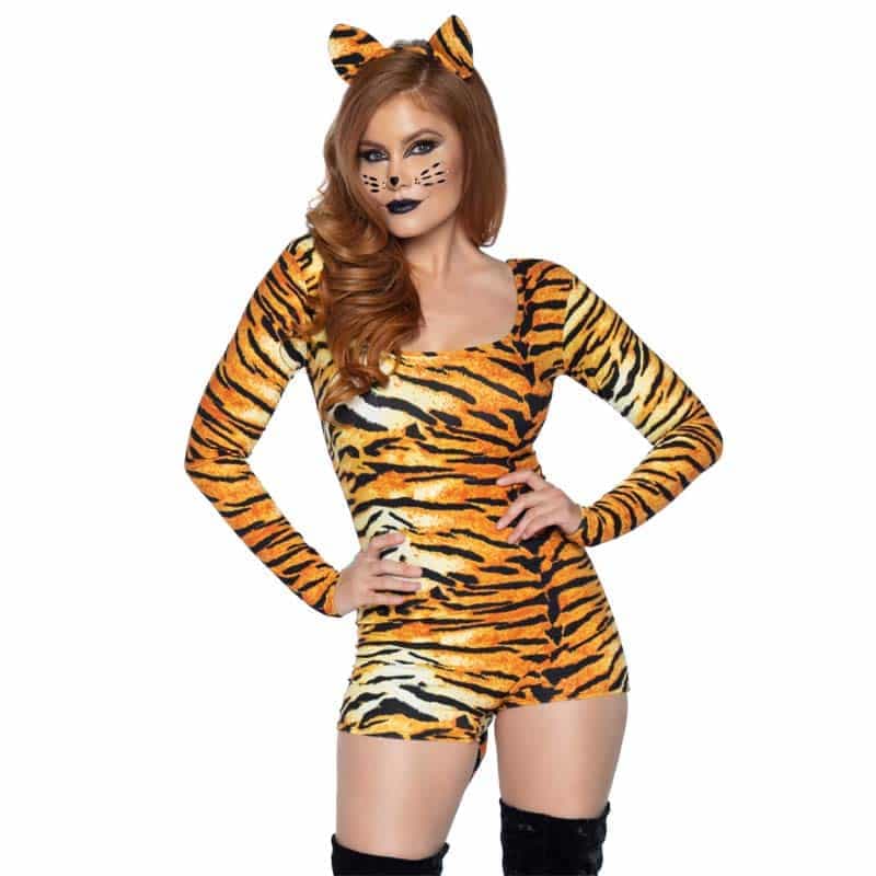 Leg Avenue Tiger Kostume - XS - Private Play