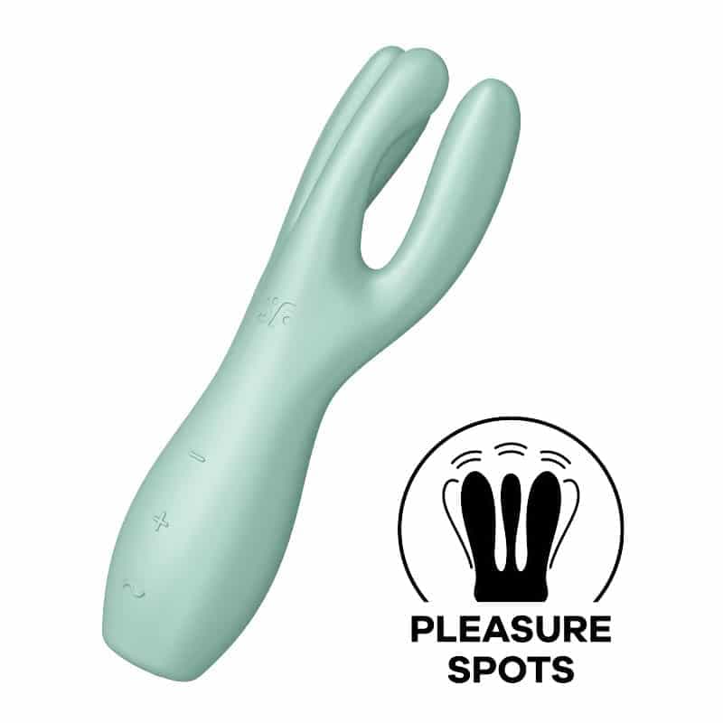 Satisfyer Threesome 3 Multivibrator Mint - Private Play