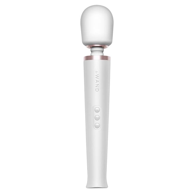 Le Wand Magic Wand Vibrator Hvid - Private Play