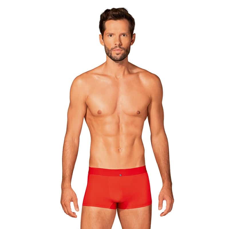 Obsessive Boldero Boxer Shorts Rød - S/M - Private Play