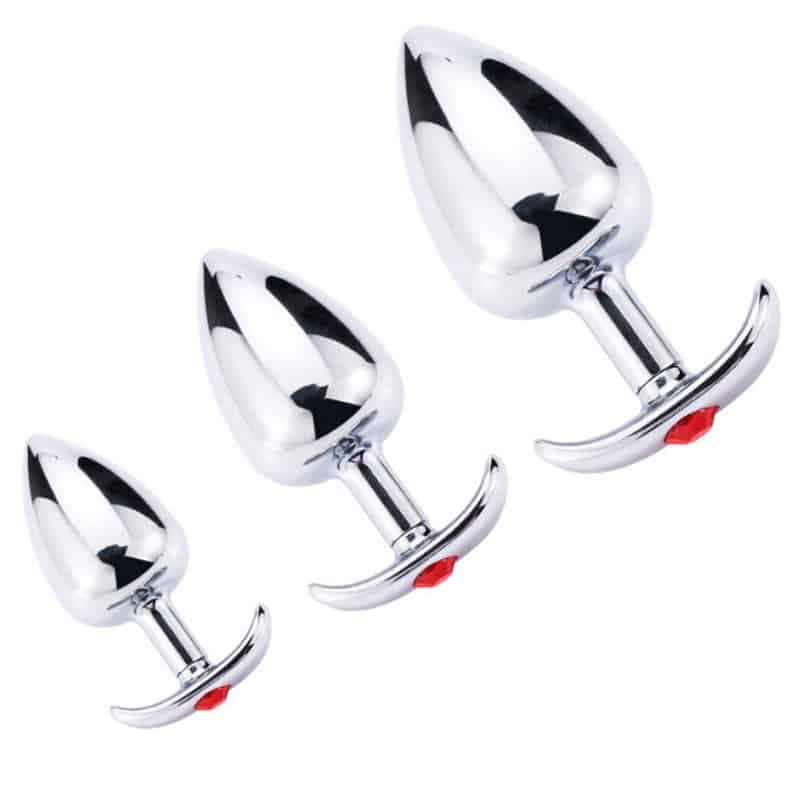 Celestials Classic Metal Buttplug Sæt - Private Play