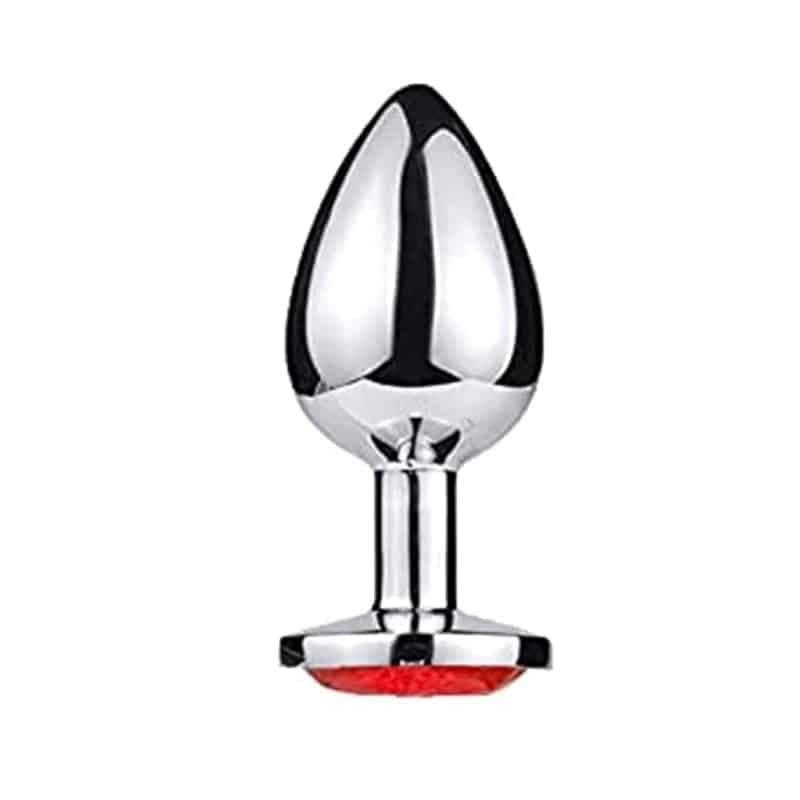 Celestials Metal Buttplug large Rød