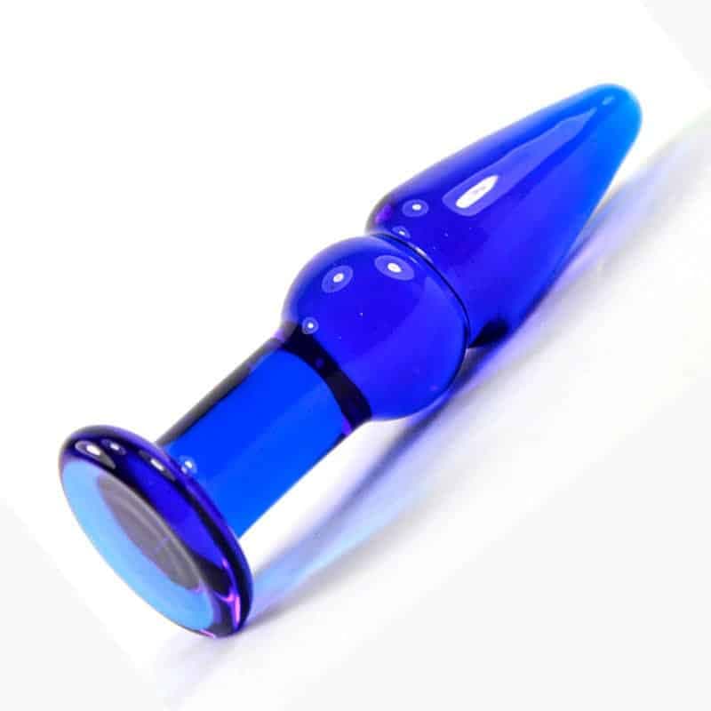 Celestials Glas Buttplug Blå - Private Play