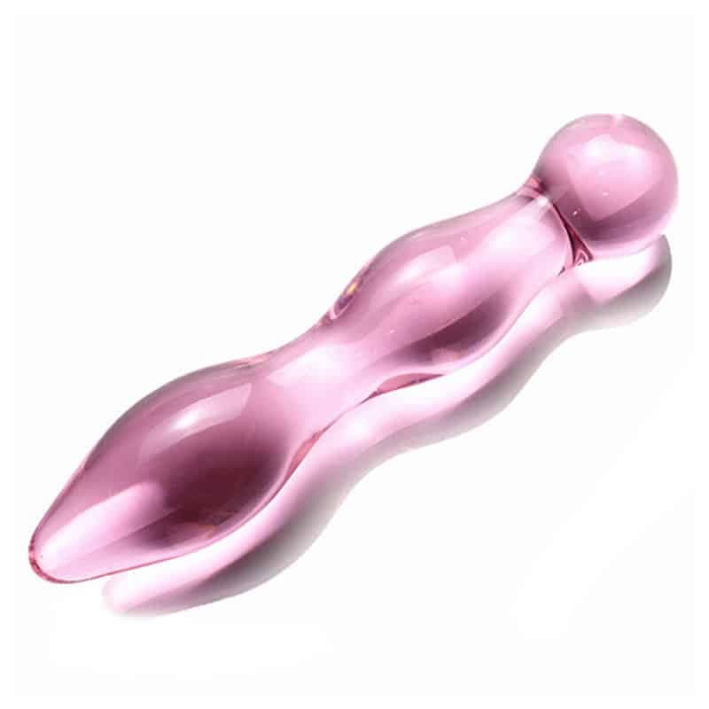 Celestials Glas Dildo Pink - Private Play
