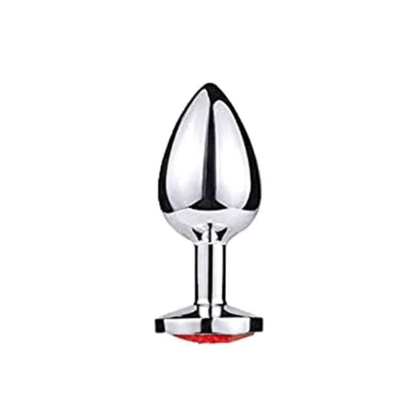 Celestials Metal Buttplug Medium Rød - Private Play