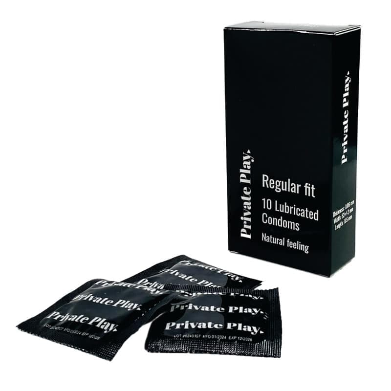 Private Play Kondom Regular Fit 10 stk - Private Play