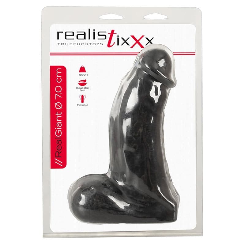 Realistixxx Real Giant Kæmpe Dildo 22 cm - Private Play