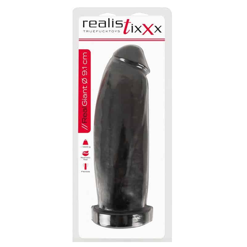 Realistixxx Real Giant Kæmpe Dildo 30 cm - Private Play