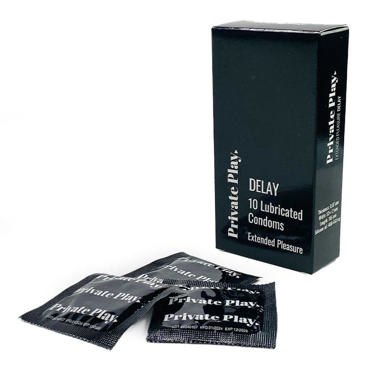 Private Play Delay Kondomer 10 stk - Private Play