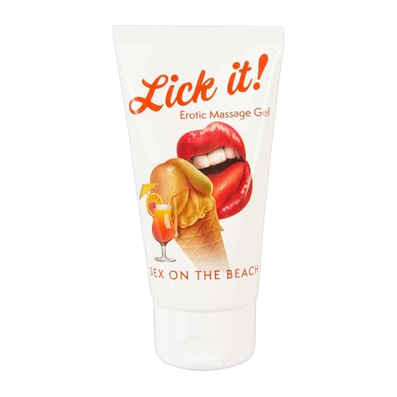 Lick It Erotisk Massagegel Sex on the Beach