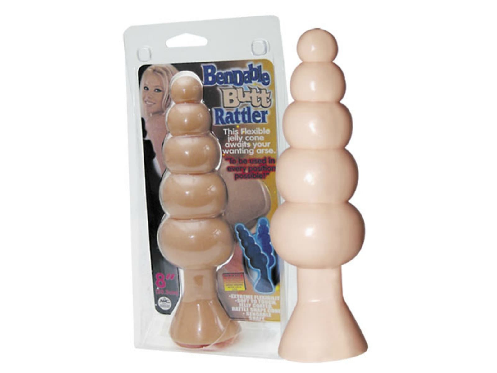 Bendable Butt Rattler Analdildo