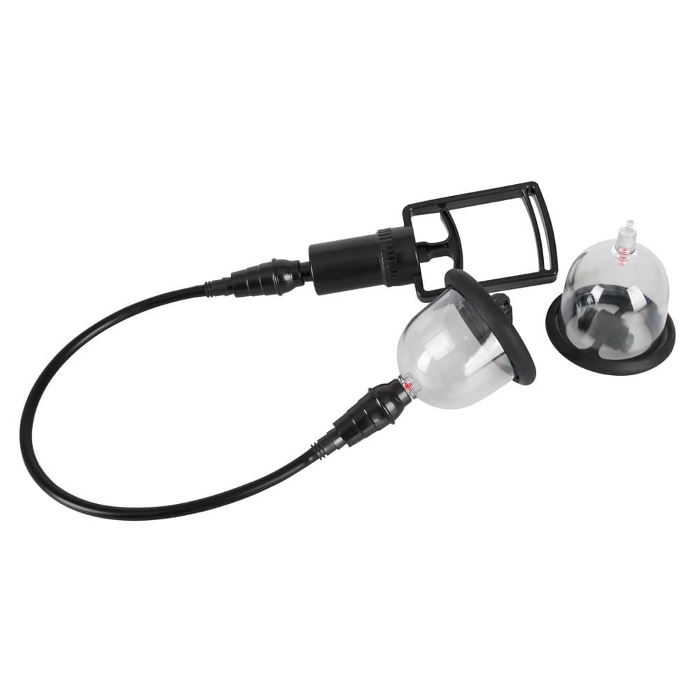 Vibrating Nipple Cups Brystpumpe med Vibrator - SMRS.dk