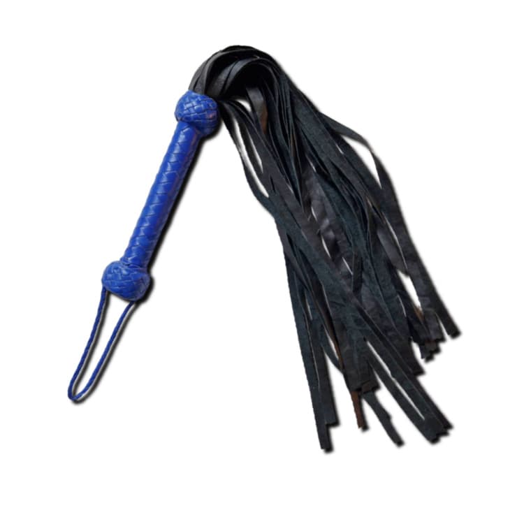 Læderflogger med Blå Håndtag - SMRS.dk