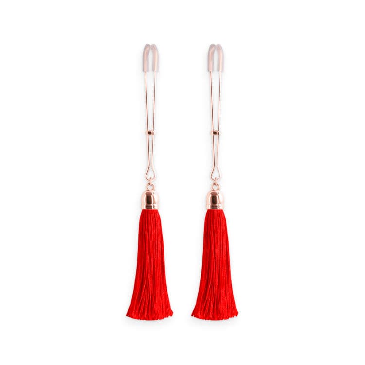 Bound Nipple Clamps - Rød - SMRS.dk