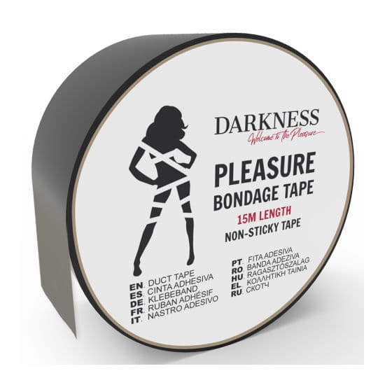 Darkness Sort Bondagetape 15 m - SMRS.dk