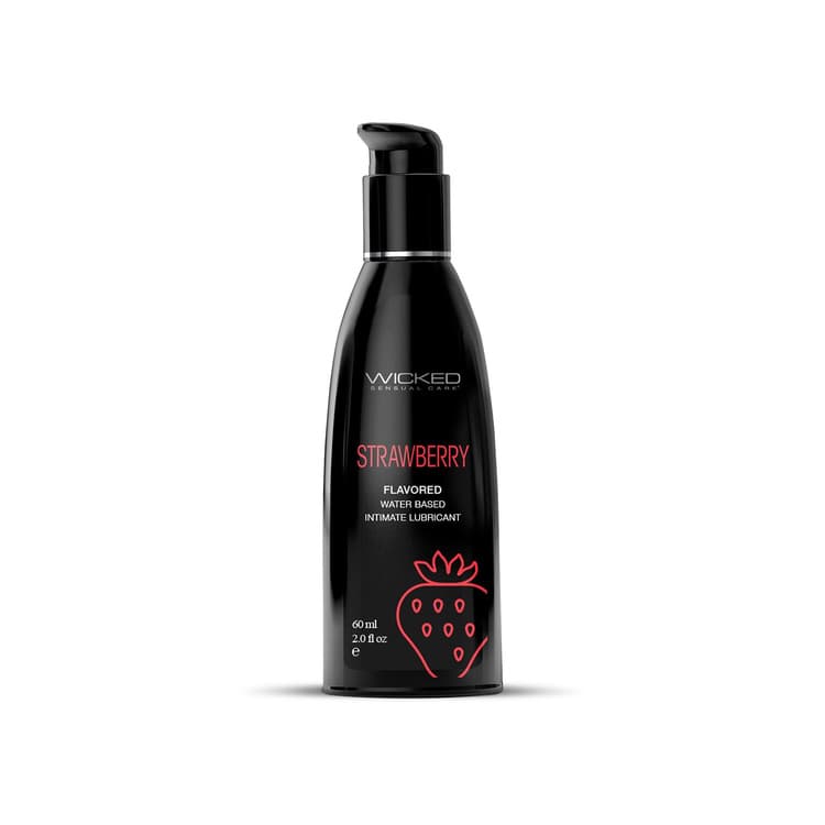 Glidecreme med Smag af Jordbær 60ml