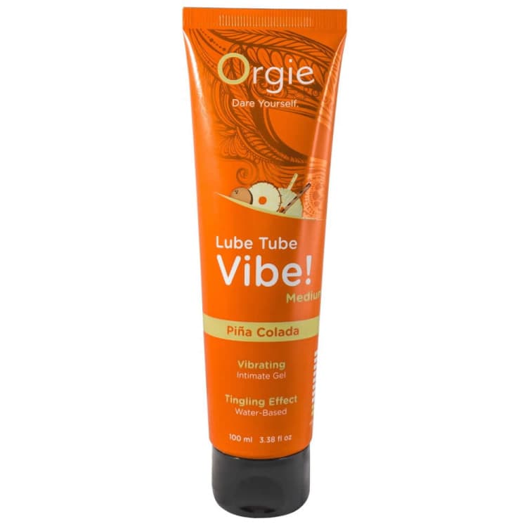 Orgie Lube Tube Vibe Aroma Glidecreme - SMRS.dk