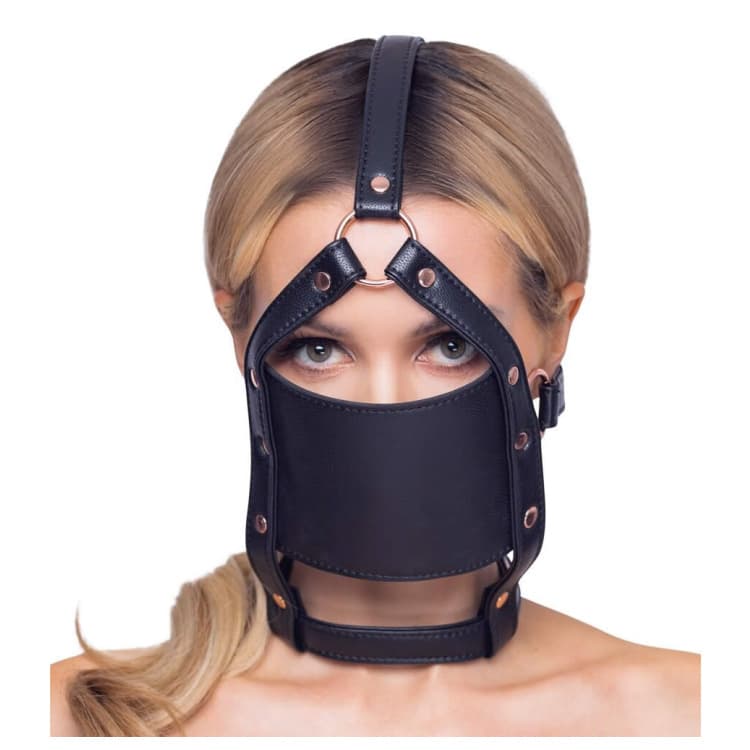 Bad Kitty Hovedsele med Silikone Gag - SMRS.dk