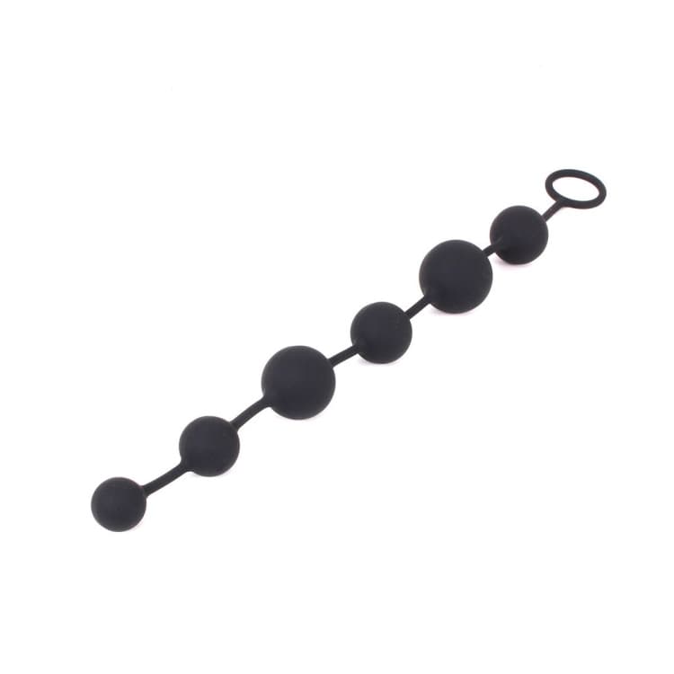 Silicone 6 Anal Beads - SMRS.dk