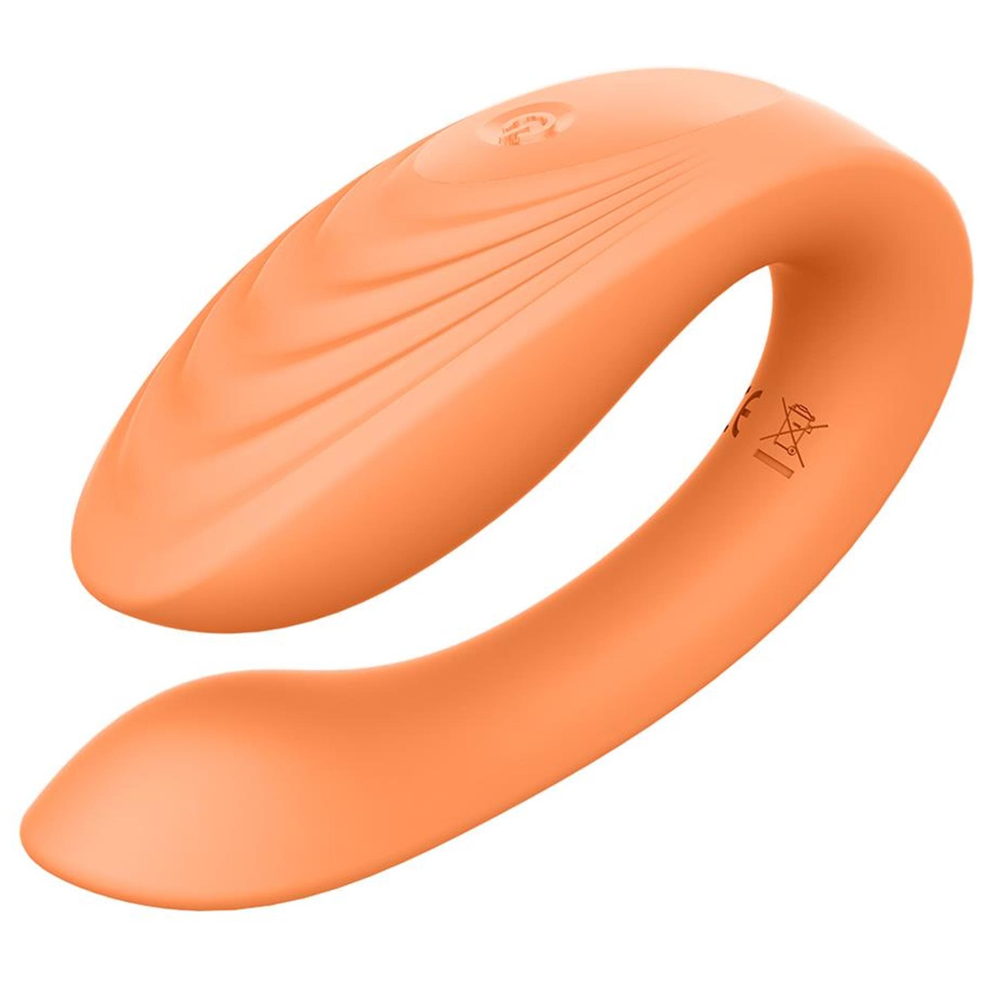 Glam Couples Vibrator Orange - Mshop.dk