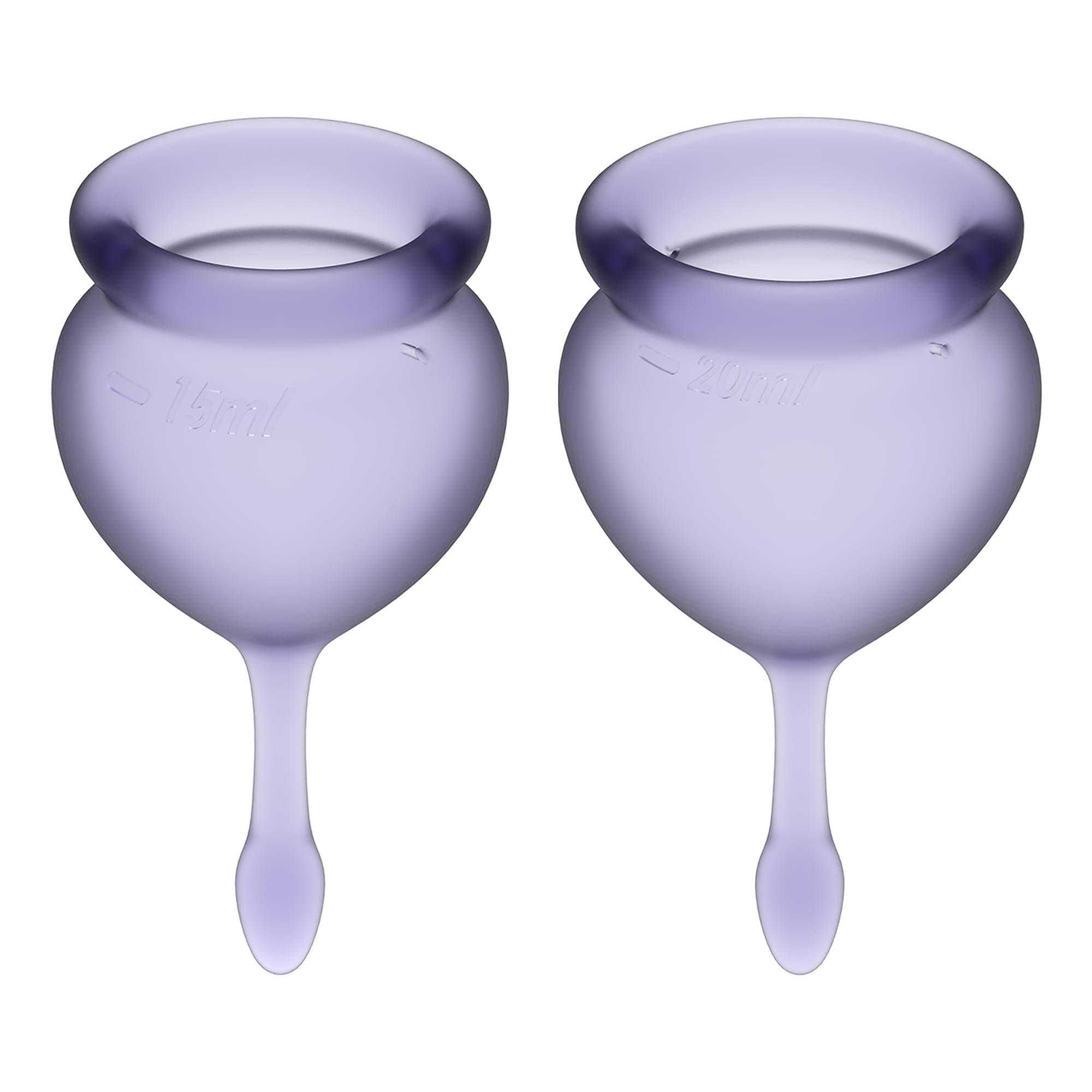 Satisfyer Feel Good Menstrual Cups Purple - Mshop.dk