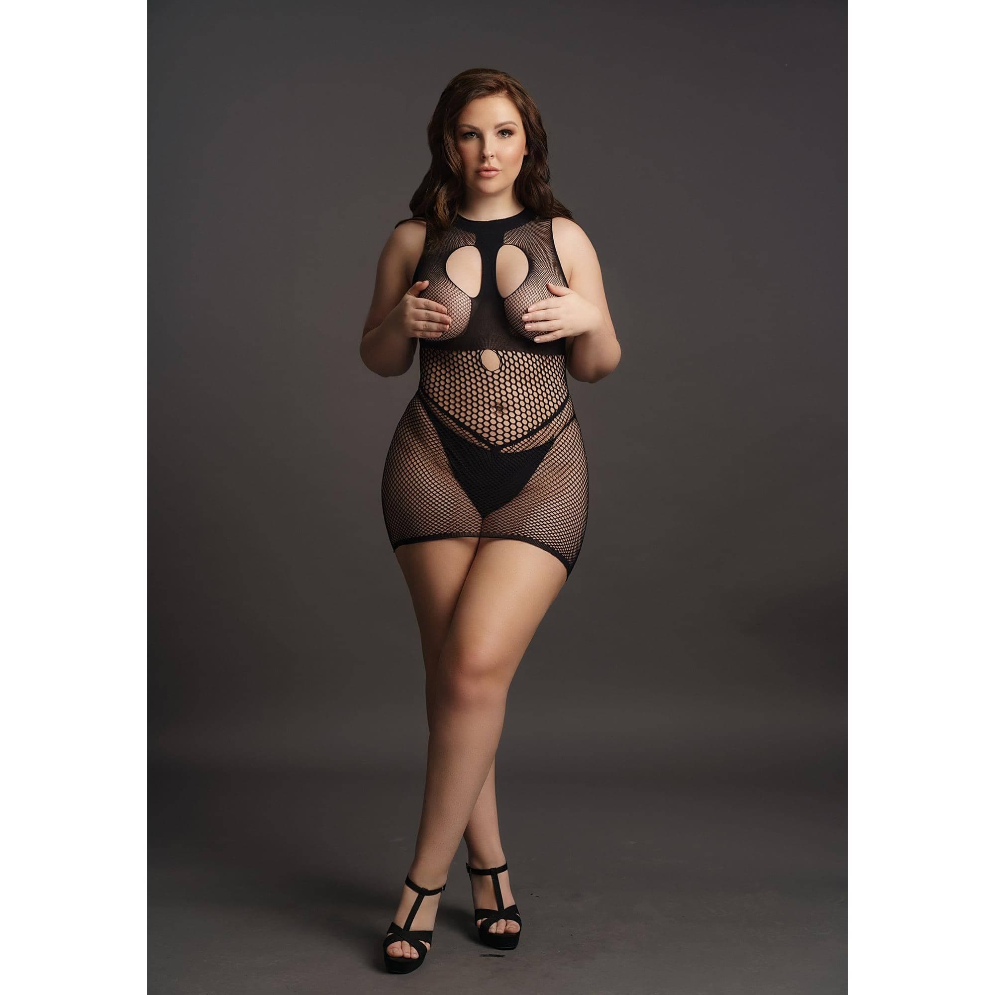 Le Désir Open cup mini dress OSX - Mshop.dk