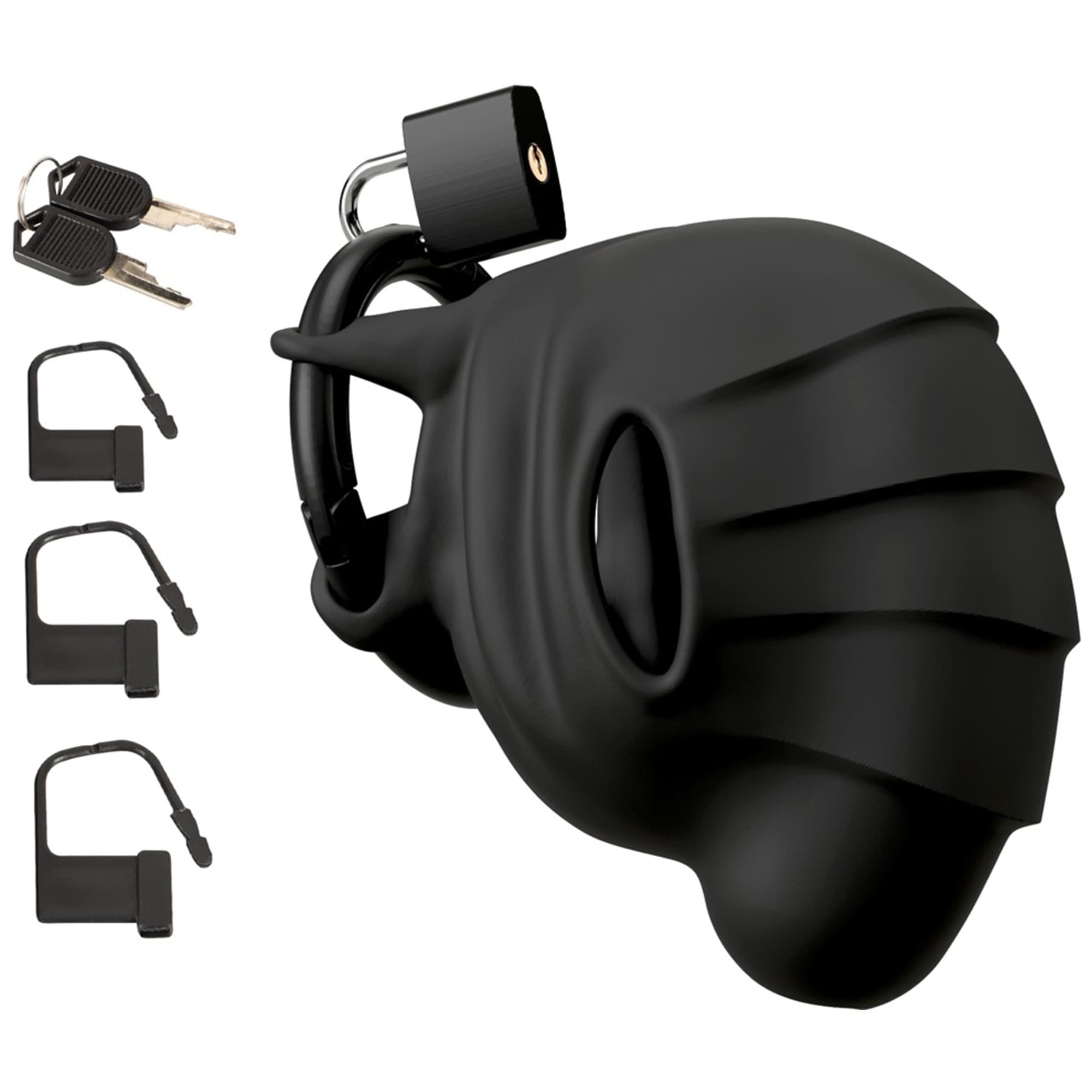 Black Velvets Cock And Ball Cage - Mshop.dk