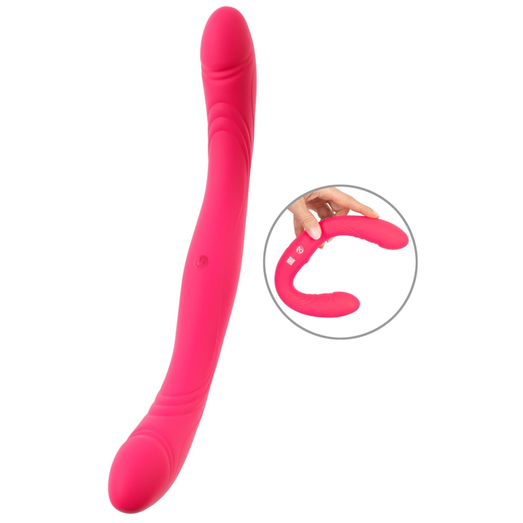 Couples Choice - Double Vibrator - Pink - Mshop.dk