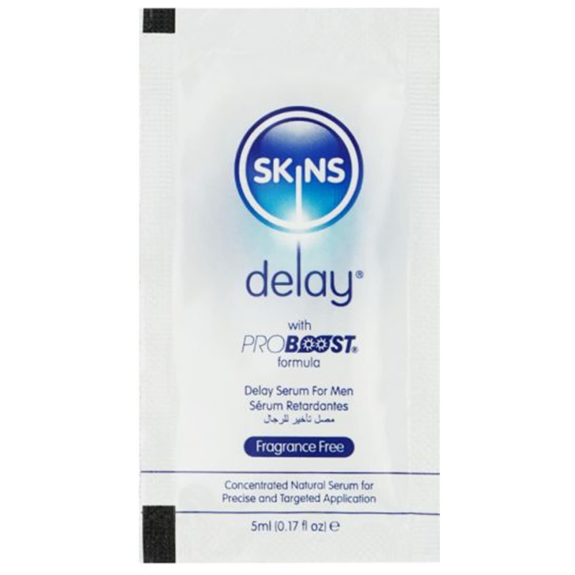 Skins - Natural Delay Serum Foil - 5 ml - Mshop.dk