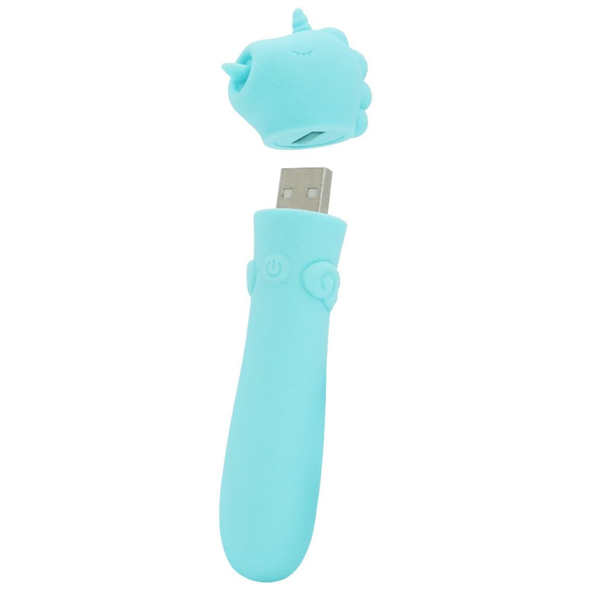 Unihorn - USB Bullet Mount'n Peak - Blue - Mshop.dk