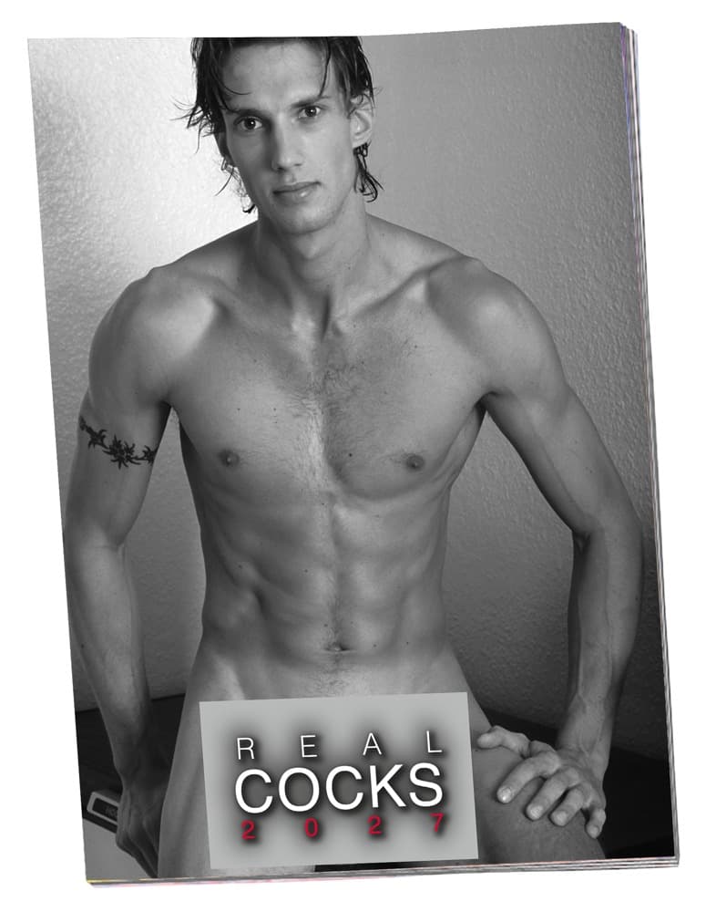 Pin-up-kalender "Real Cocks 2027" i stort format - ORION Erotik Shop