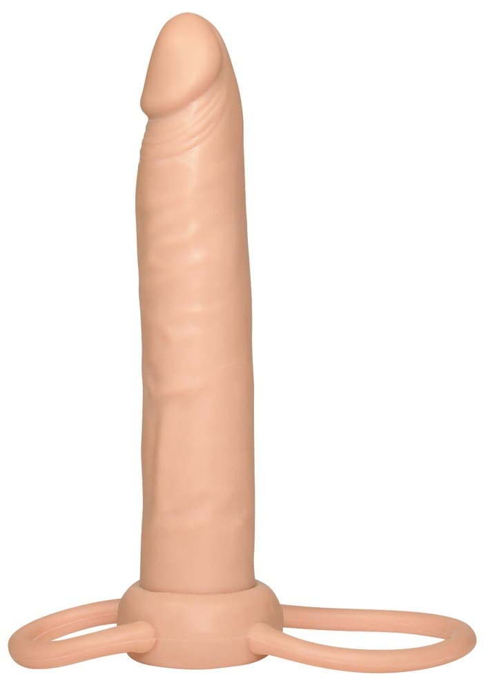Analdildo med penis- og testikelring - ORION Erotik Shop