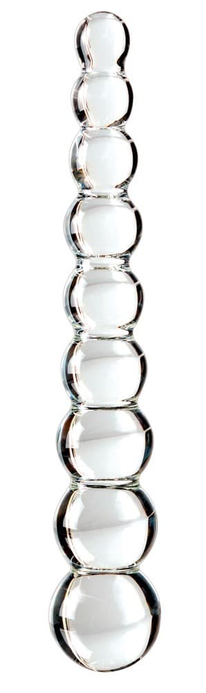 Glasdildo "No. 2" i kugleform - ORION Erotik Shop