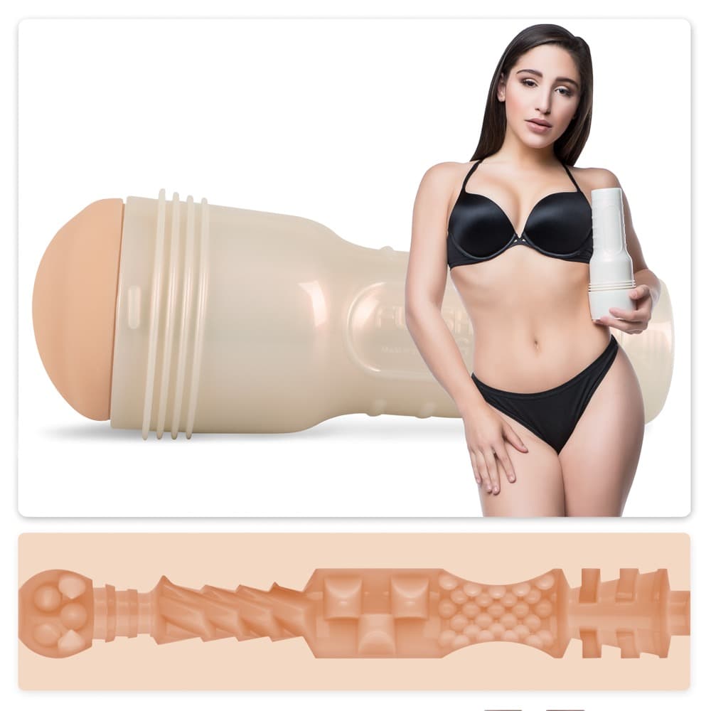 Masturbator "Abella Danger" i dåse, tekstureret inderside - ORION Erotik Shop